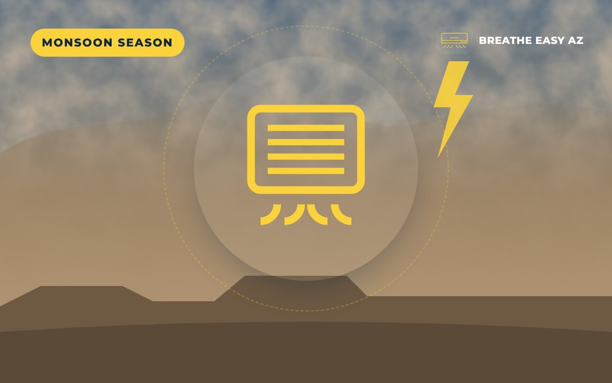Monsoon Season and Your HVAC: What Dust Storms Leave Behind