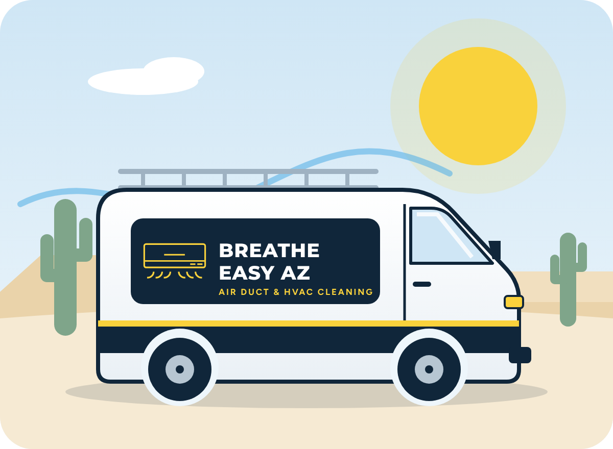 Breathe Easy AZ service van